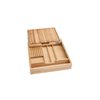 Rev-A-Shelf Rev-A-Shelf Wood Knife Organizer and Cutting Board Replacement Drawer System No Slides 4KCB-24H-1